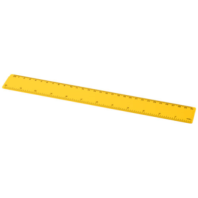 REFARI 30 CM RECYCLED PLASTIC RULER in Yellow.