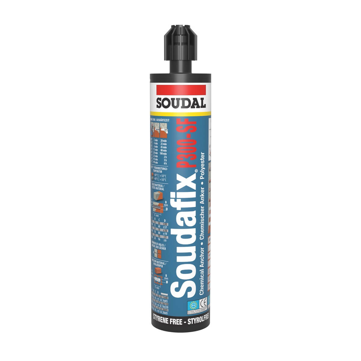 Soudafix P300SF Styrene Free Poly Resin 280ml