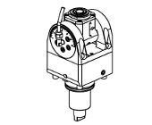 Driven Broaching Toolholder 50mm stroke H&#61;100m