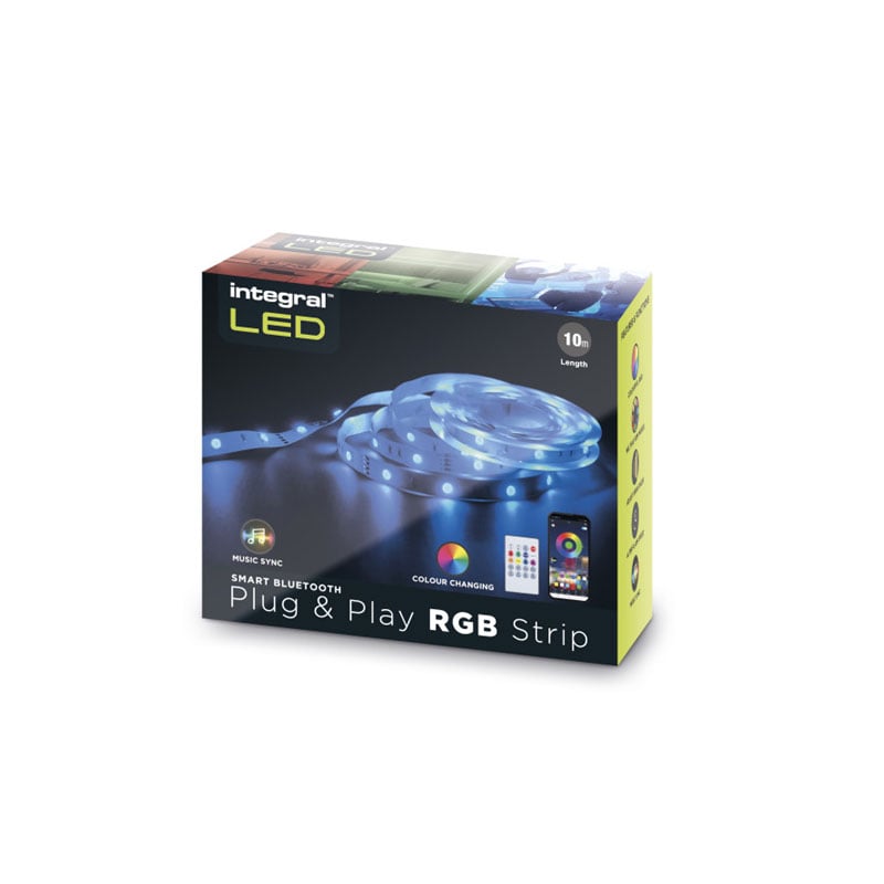Integral Plug and Play Smart RGB LED Strip 4.5W/M (Priced Per 5M)
