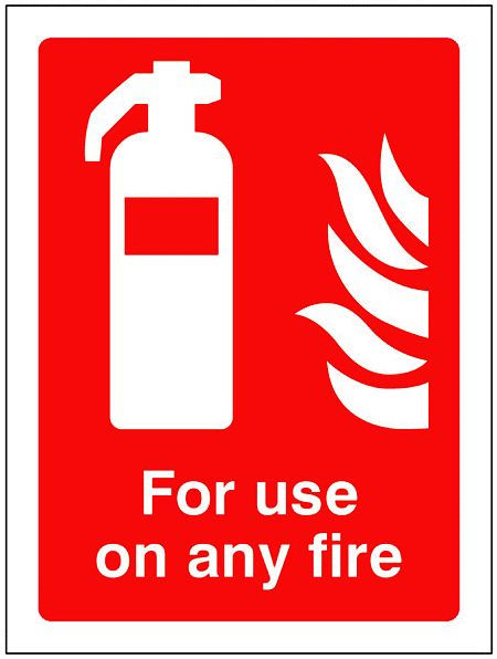 For use on any fire