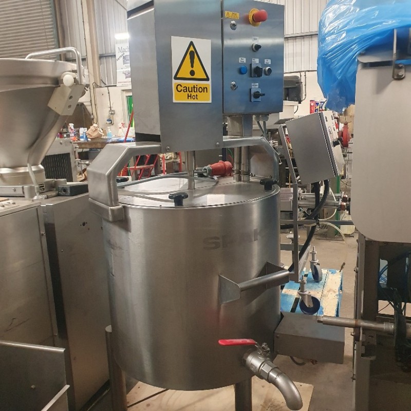 Suppliers Of Spako Heated Mixing Vessel For The Food Processing Industry