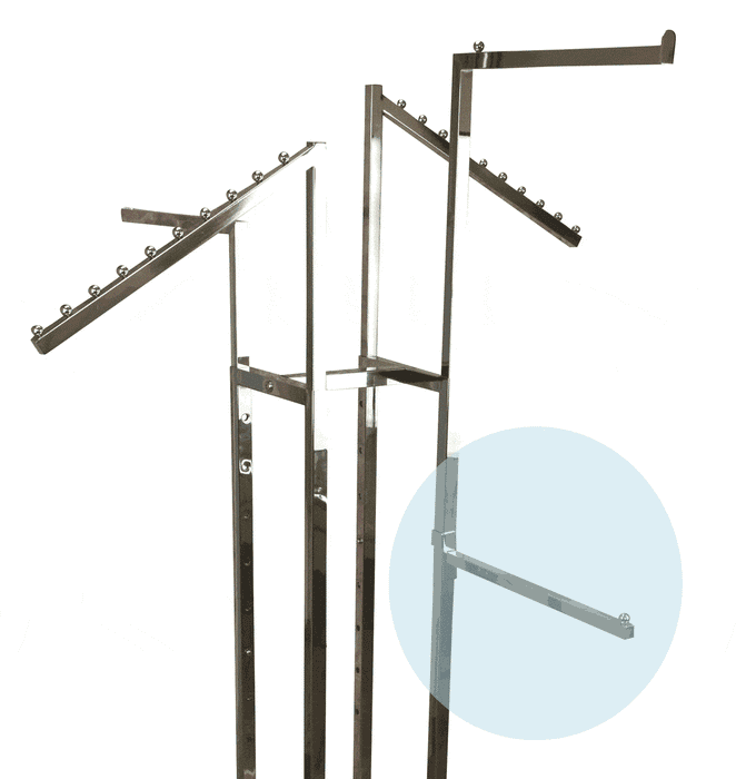 Black Chrome Clothing Racks On Sale