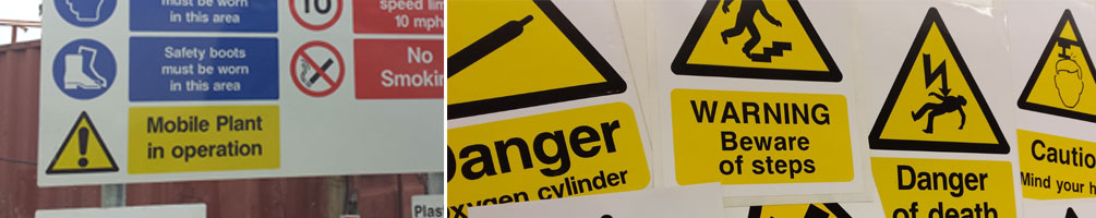 Specialising In Warning/Hazard Signs