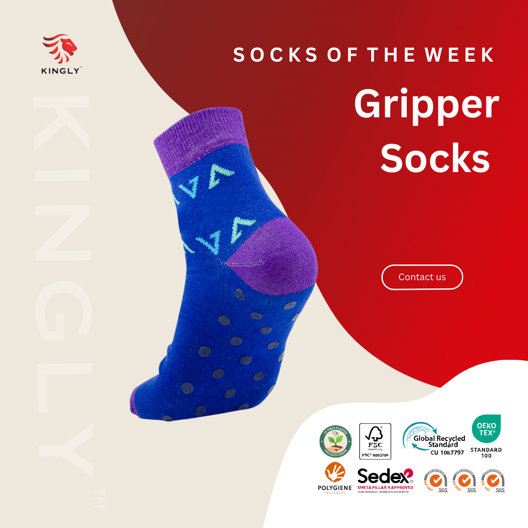 Gripper Socks by Kingly