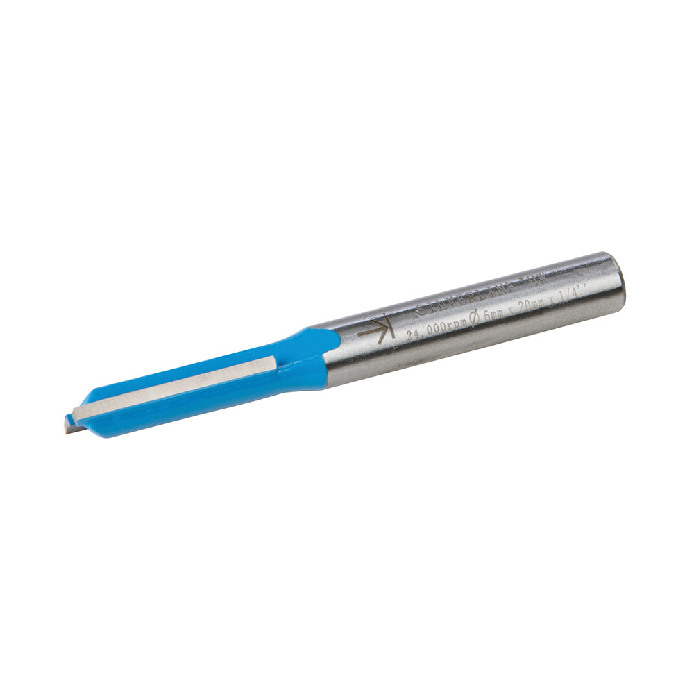 Silverline 593432 1/4" Straight Metric Cutter 6 x 20mm