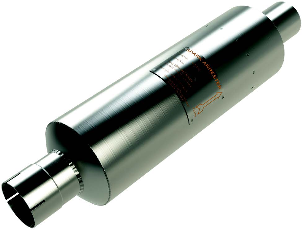 Spark Arrestor For Exhaust Systems