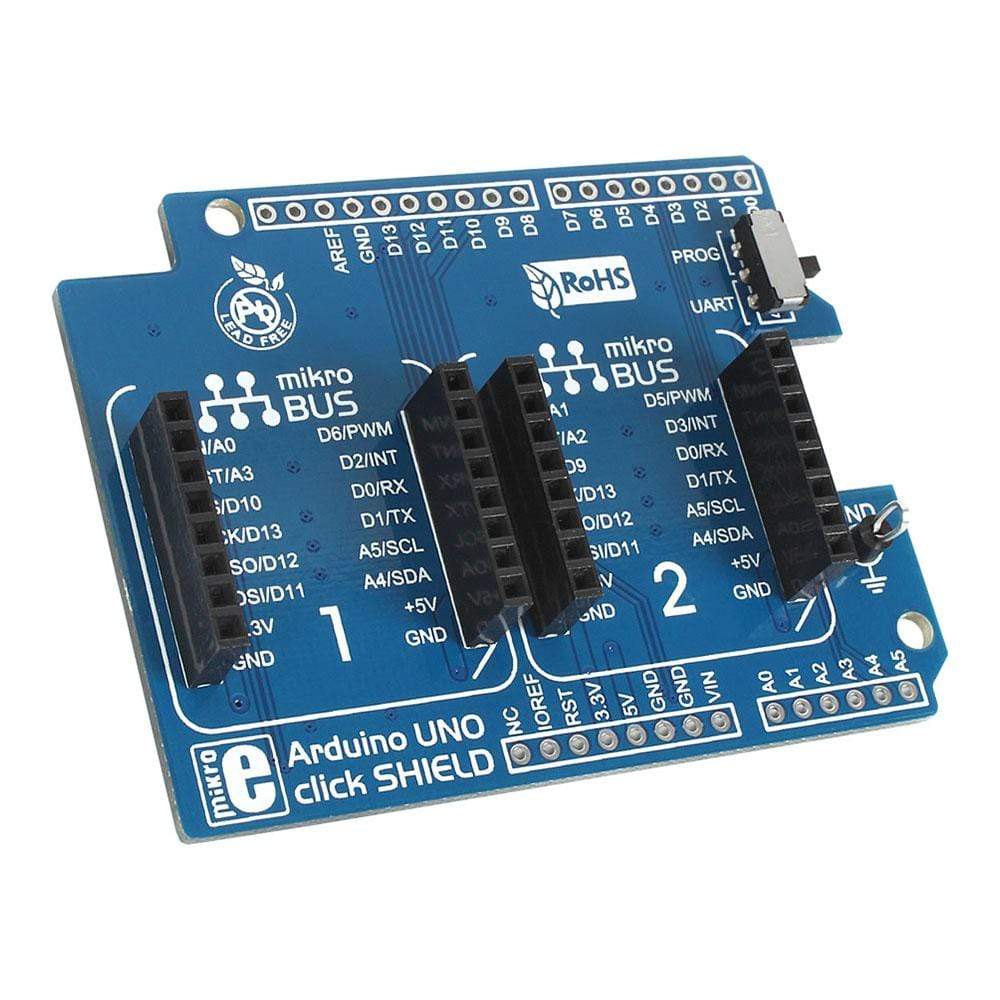 Arduino UNO Click Board Shield