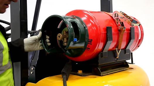 Calor Propane 18kg Forklift Gas Bottles Dorset