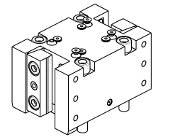 Radial opposite face twin driven tool H&#61;100mm