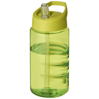 H2O ACTIVE® BOP 500 ML SPOUT LID SPORTS BOTTLE in Lime.