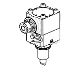 Radial geared-up driven tool 1:2