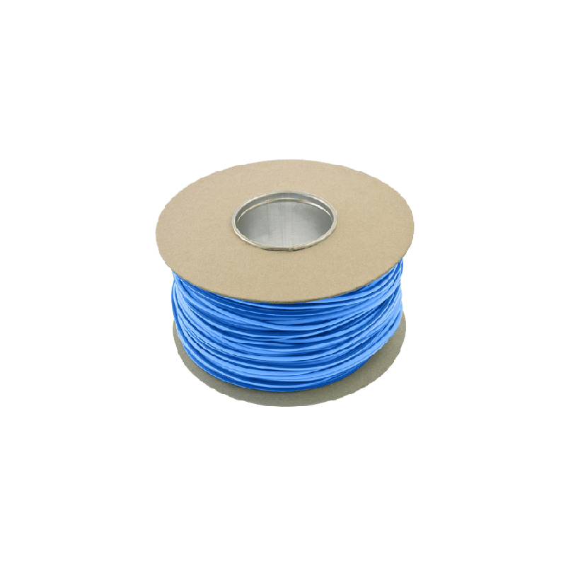 Unicrimp Heat Shrink PVC Sleeving 4mm Blue (Per 100M)