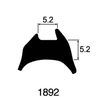 UK Suppliers Of 5.2mm x 5.2mm Wedge Gasket