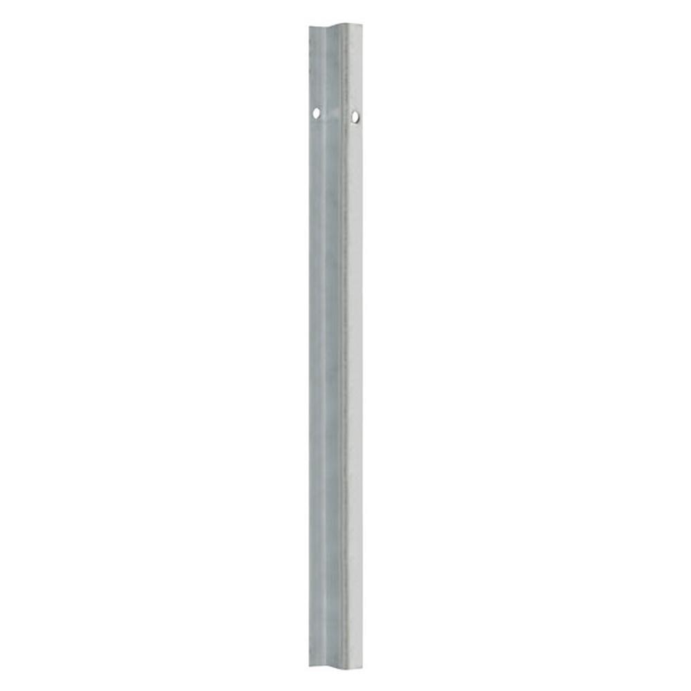 Armco Barrier Z Post - 1500mm125 x 80 x 4mm 2 Holes 165mm x 18mm Dia.