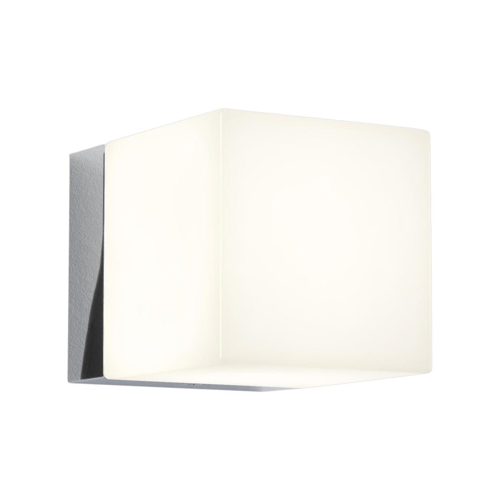 Astro Cube Polished Chrome Wall Light