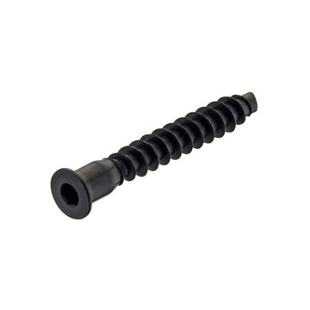 Confirmat H4 CSK Connector Screw Black 7x50mm