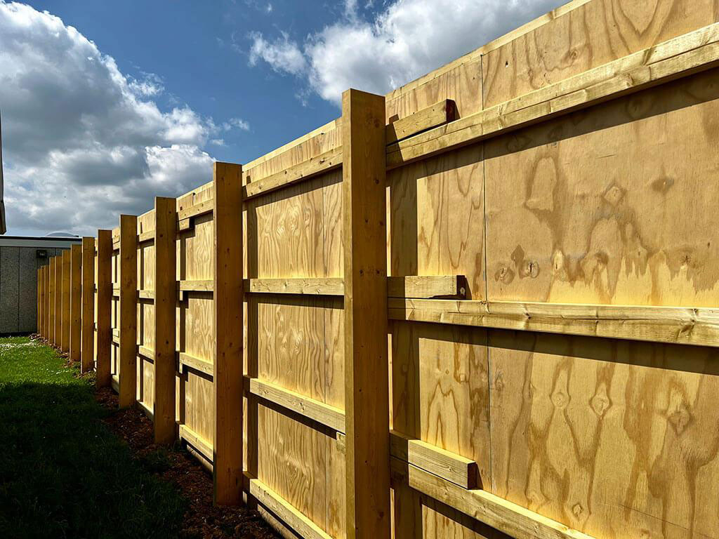 Construction Site Hoarding Installation Yorkshire