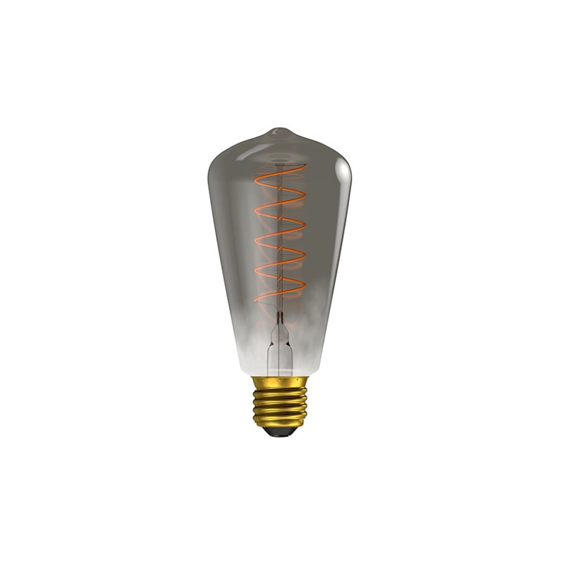 Bell Gunmetal LED Vintage Soft Coil Squirrel Cage Dimmable Bulb 4W 4000K