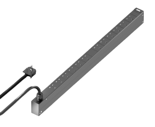 RTL-7979812 Rittal PDU, 0U Vertical, 12x UK Outlets, UK 13A Input