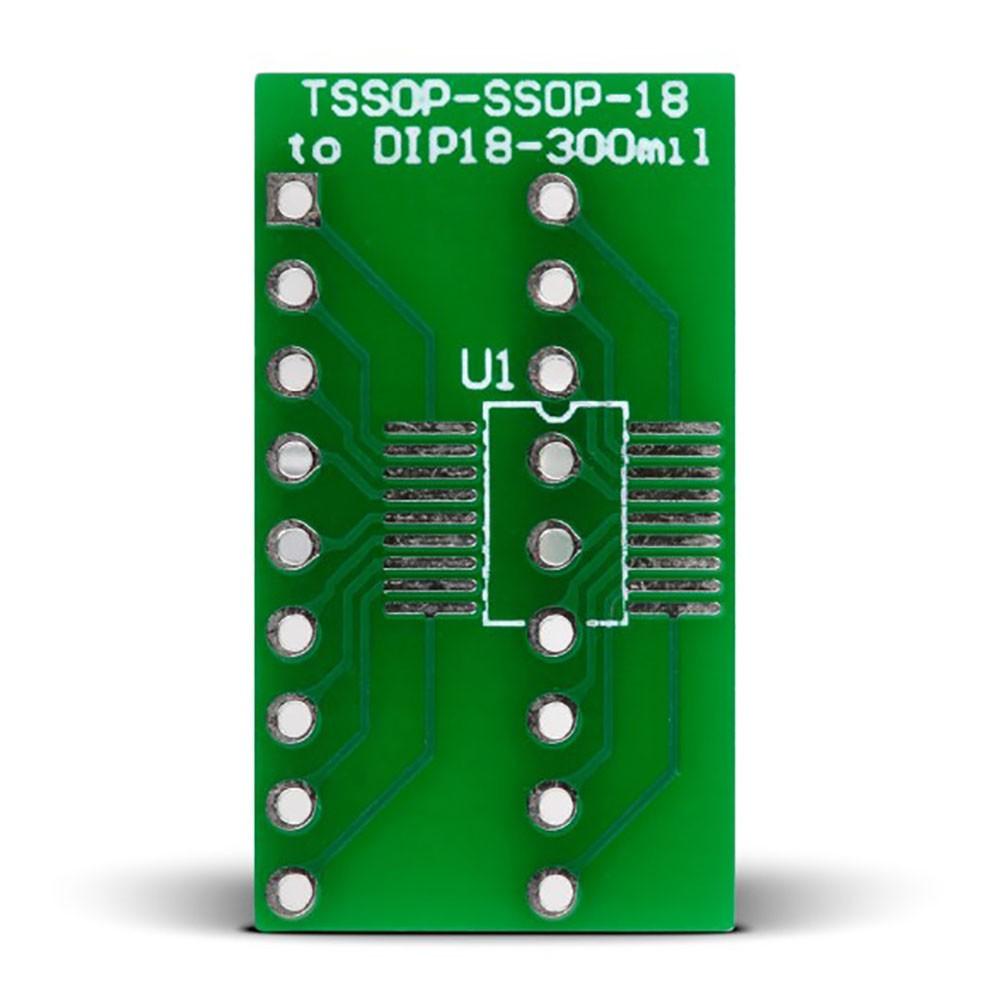 TSSOP-SSOP-18 to DIP18-300mil Adapter