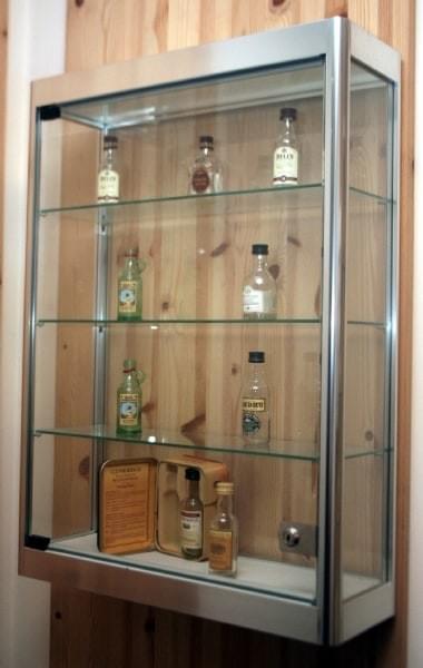 Freestanding Glass Collector Showcase Cabinets