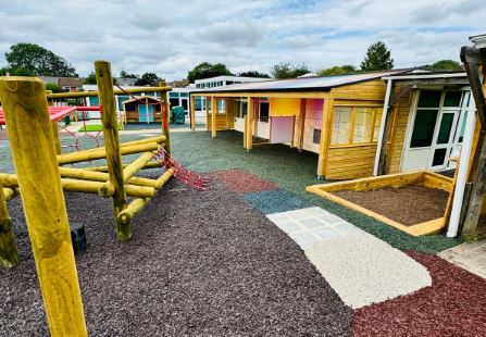 Huge EYFS Play Area completed in Hertfordshire