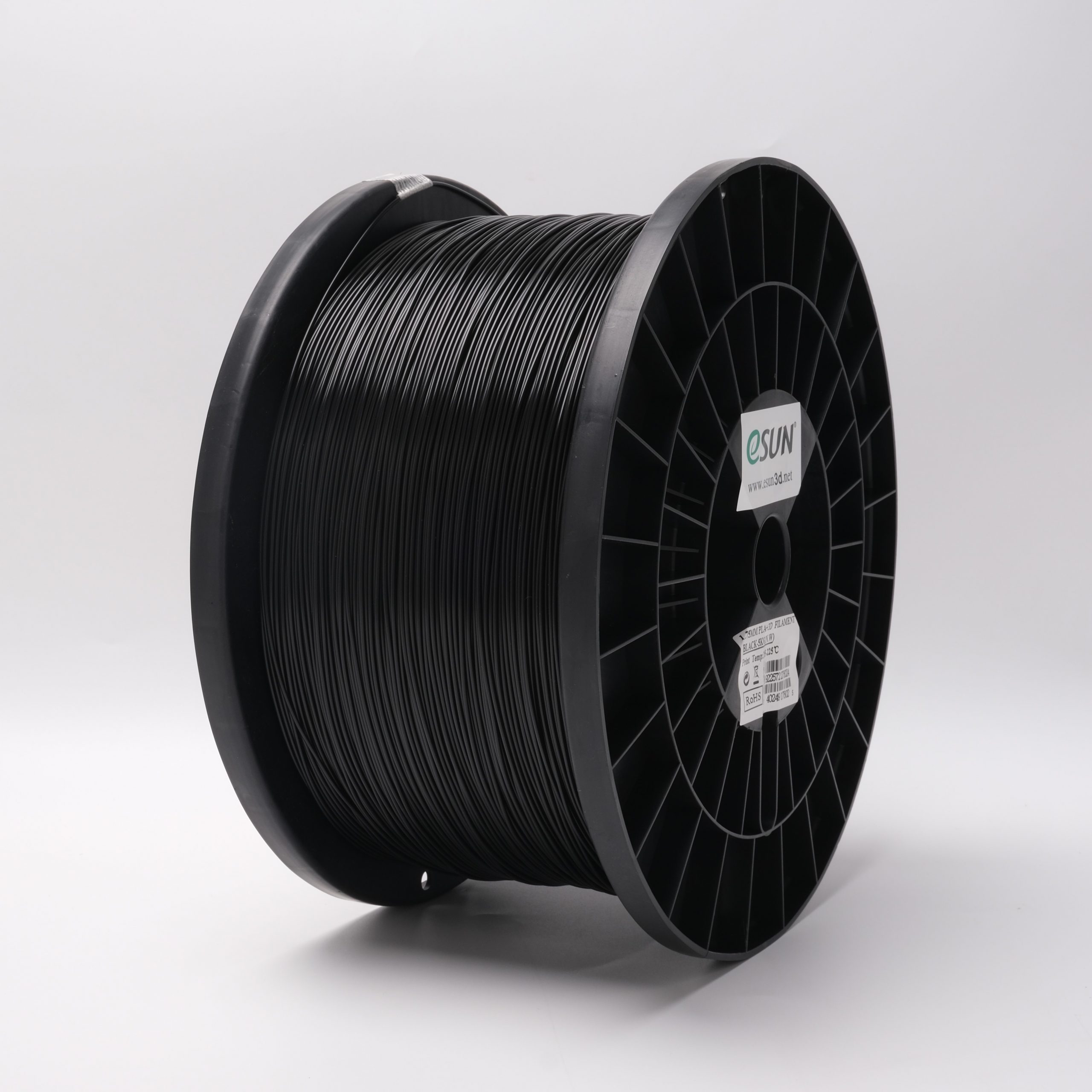 eSUN PLA+ Black 1.75mm 5Kg 3D Printing filament