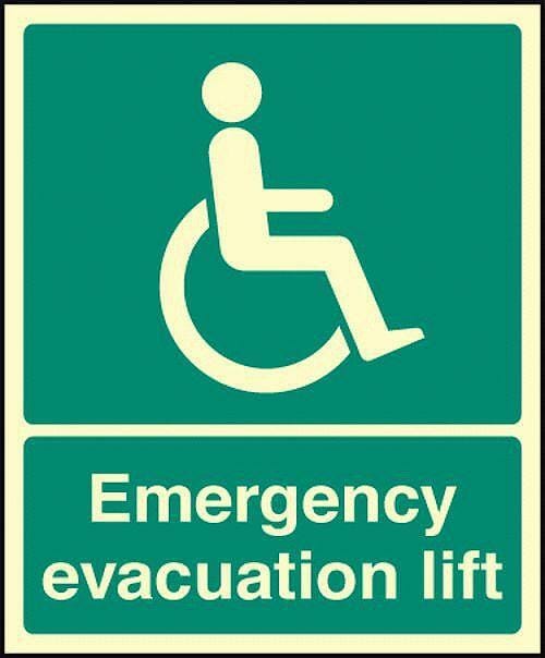 Emergency evacuation lift