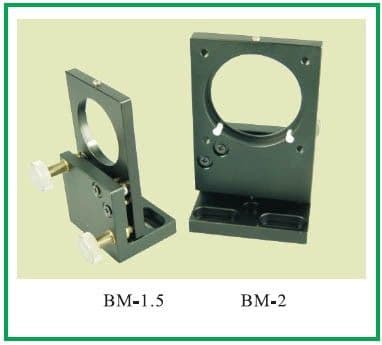 Optic mount with baseplate, dia 1" - BM-1