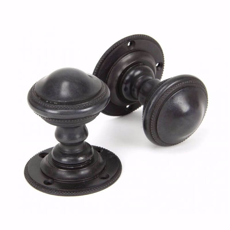 Anvil 90295 Aged Bronze Mortice Knob Set