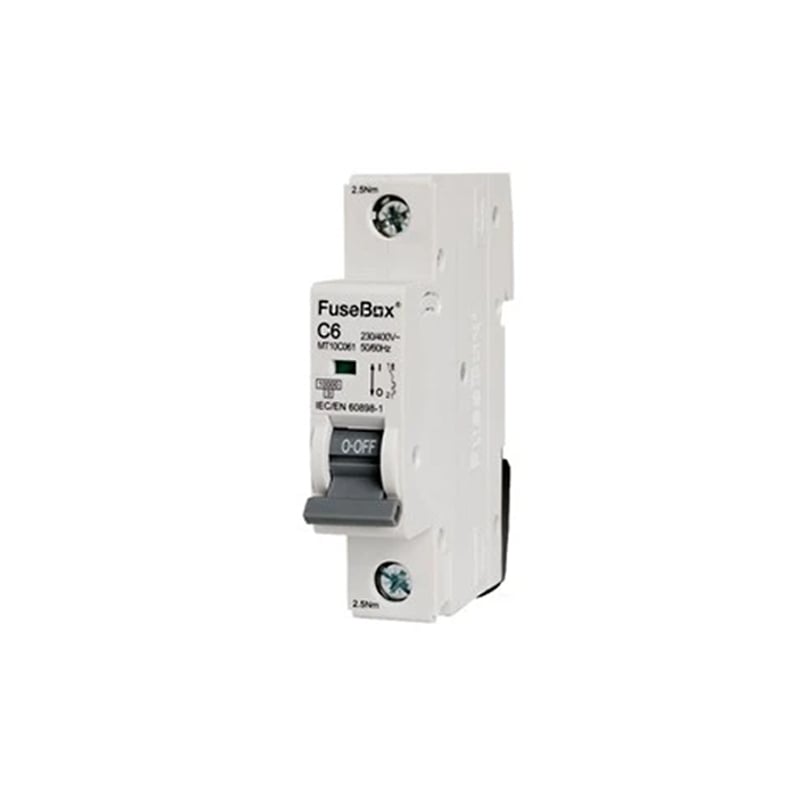 FuseBox MT10C251 MCB 25 Amp C Type 10kA 1 Pole