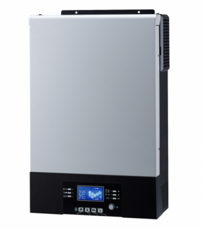 Iconica 5000W 48V Hybrid Pure Sine Wave Inverter With 80A Mppt Solar Controller And 100A Mains Battery Charger, With Parallel Capability And Bluetooth (No Battery Required)