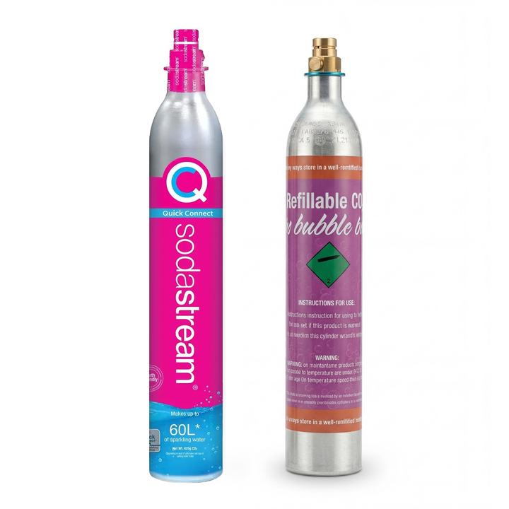 Unbranded Soda-Stream Quick‑Connect Compatible CO₂ Cylinder and Refills