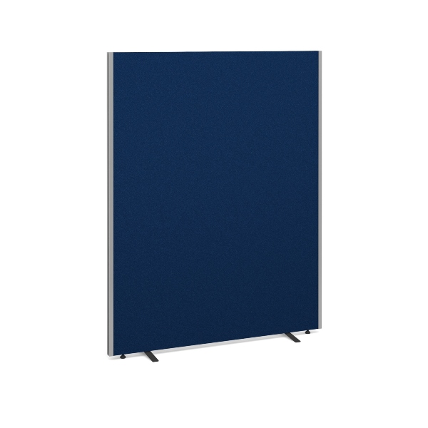 Floor Standing Fabric Screen 1800H x 1400W - Blue