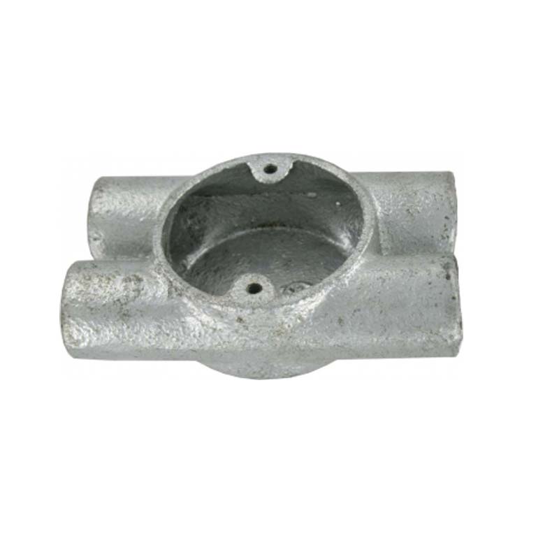 Conduit Box 4 Way H 20mm Galvanised