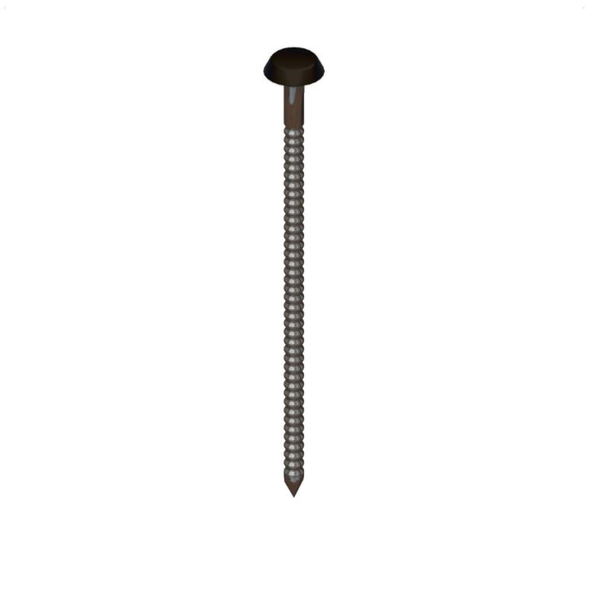 Black 30mm Soffit Poly Pins