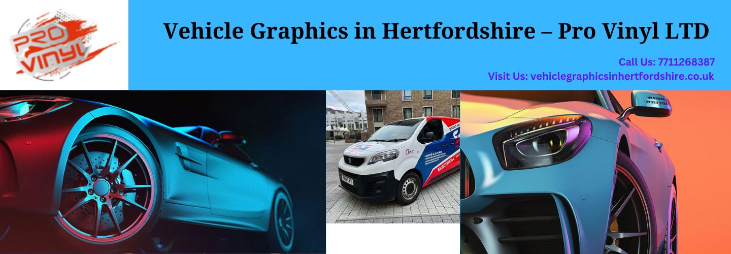 Vehicle Graphics in Hertfordshire – Pro Vinyl LTD