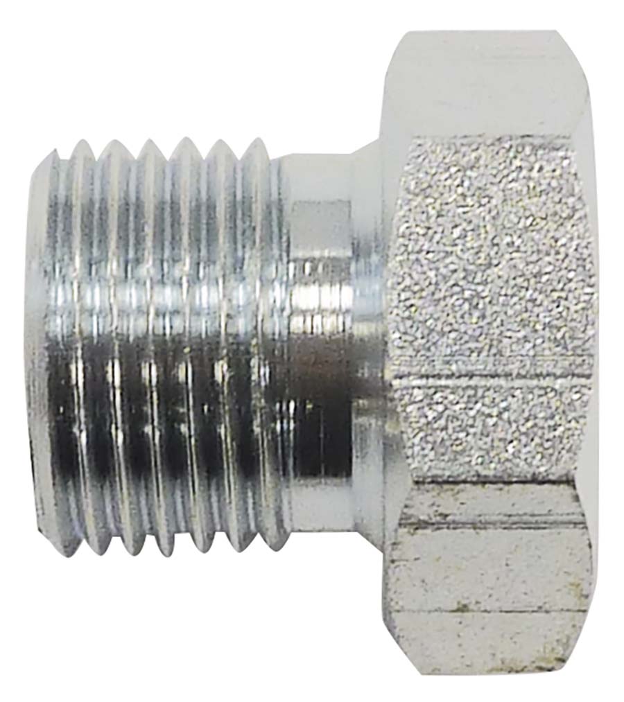 BURNETT & HILLMAN Straight Adaptor &#45; BSPP Male 60&#176; Cone &#47; BSPP Fixed Female Bush