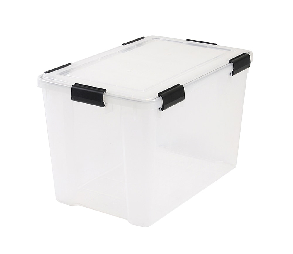 70 Litre XL Iris Airtight Clear Plastic Storage Box