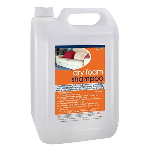 Stockists Of Dry Foam Shampoo (5L) For Professional Cleaners