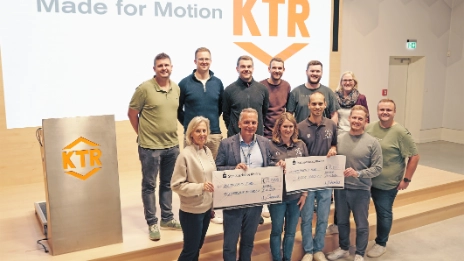 KTR Kubb tournament: donation presented