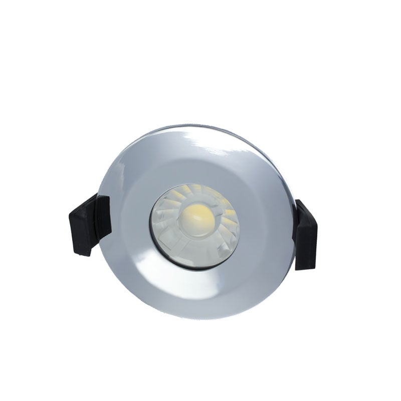 Integral Low Profile 6W Non Dimmable LED Downlight 4000K Chrome