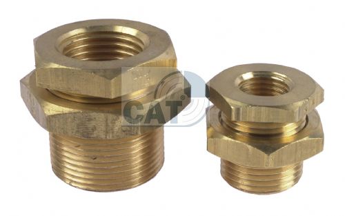 Legris Brass BSP Bulkhead Fitting