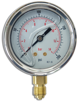 Stainless Steel Vacuum Pressure Gauges