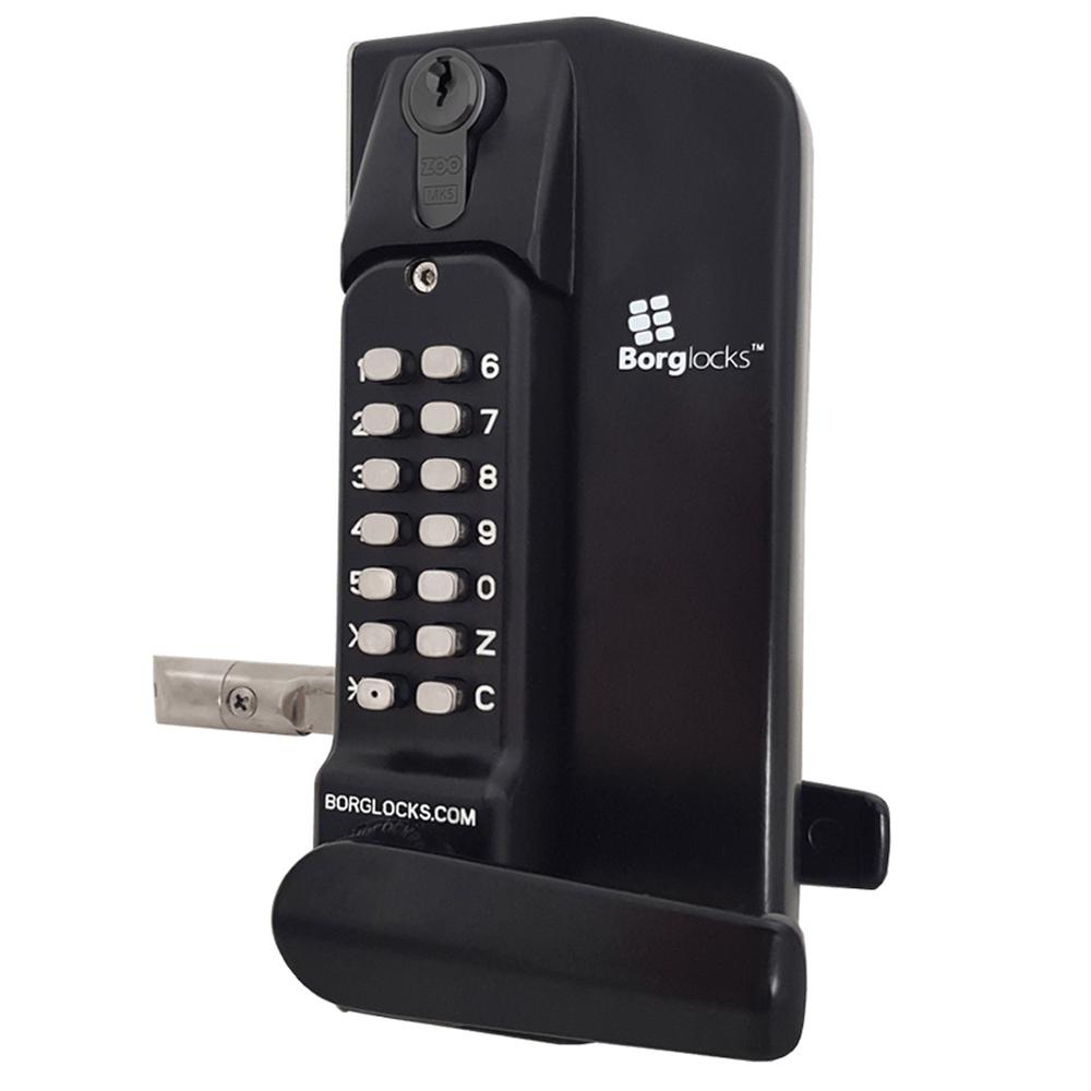 Combination Lock 3430DKO MG Pro (Black)Lock On Both Sides - With Key Overide