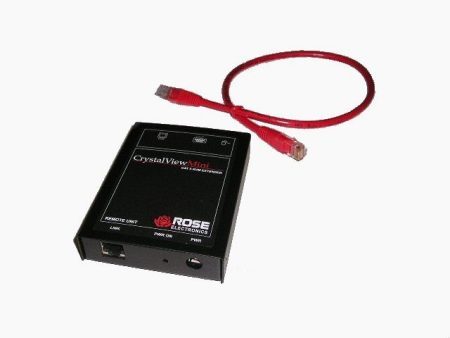 Rose CRV-MR Crystalview extender mini remote unit ( CAT5 for 0-150ft ) KVM RECEIVER ONLY