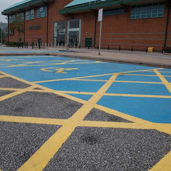Bespoke Disabled bays Marking Services  