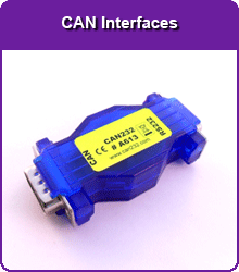 Distributors of CAN to USB Interfaces