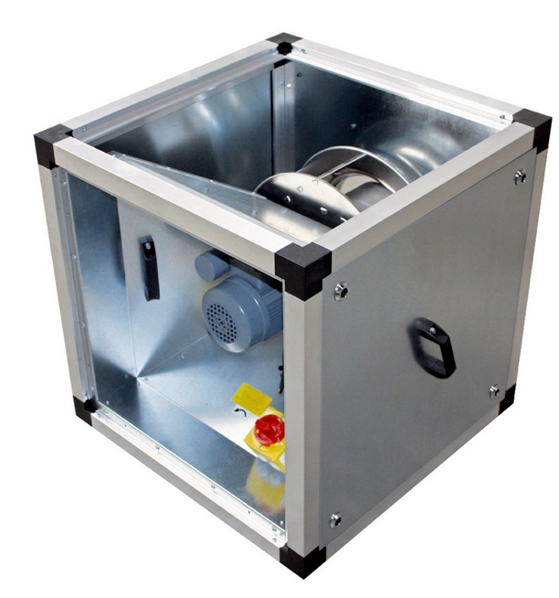 MUB/T 025 355°C. Centrifugal 313w 230v box fan 3,000m³/h, insulated